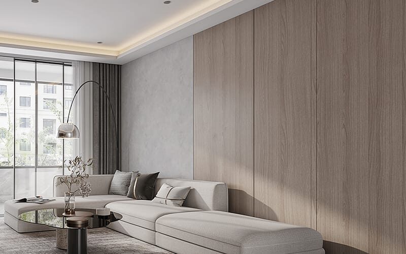 MgO decorative panel