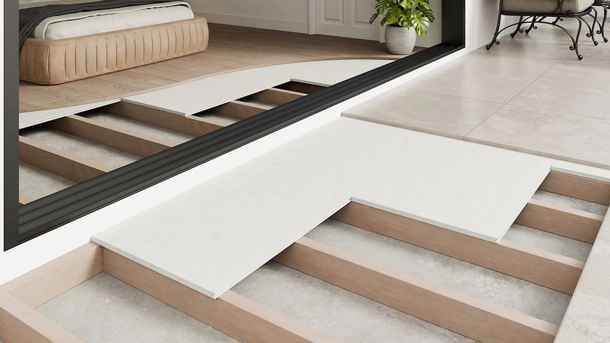 Cement Board Subfloor