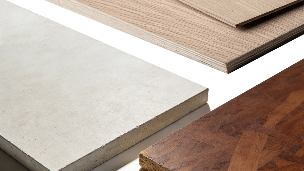 Different Types of Sheathing Board