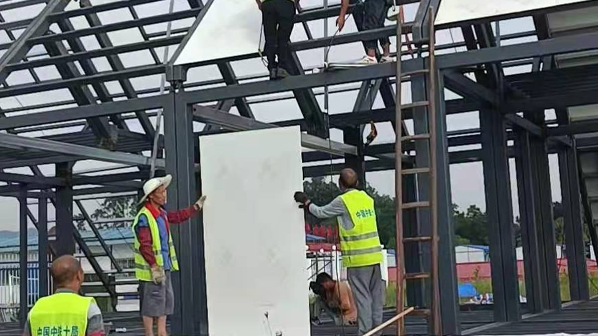 MgO Sheathing Installation