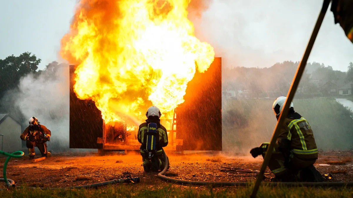 MGO Sheathing vs OSB Sheathing: Fire Resistance