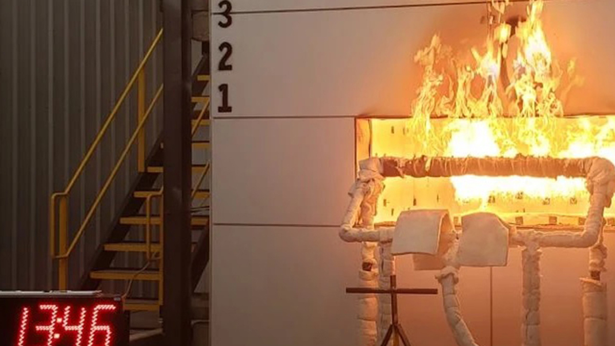 Fire Resistance of MgO Boards