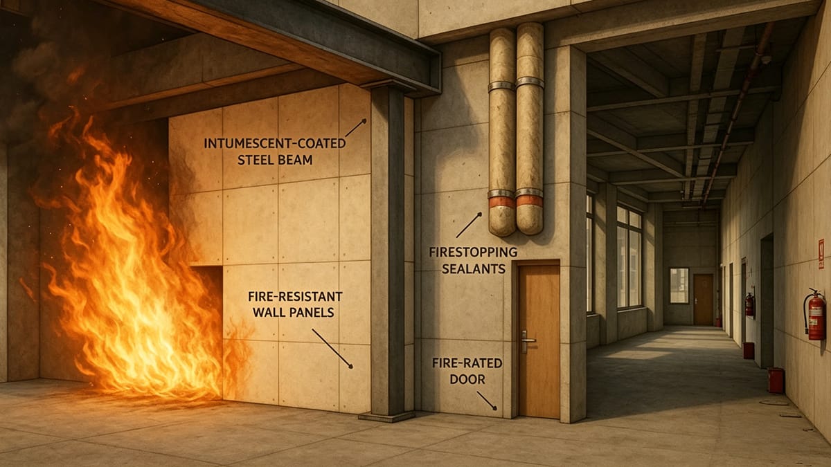 Fire Safety of MgO Building Panels