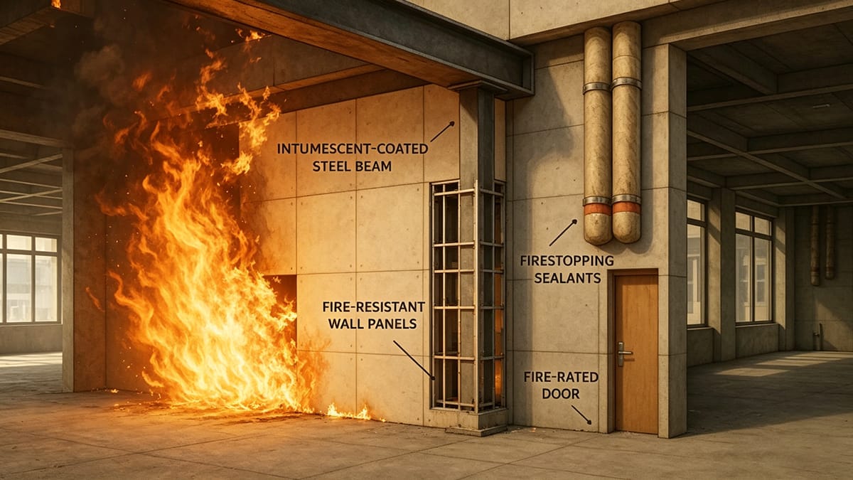 Fireproof Properties of Magnesium Oxide Panels